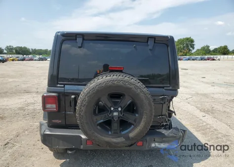 2023 Jeep Wrangler Sahara z USA, uszkodzony, nr VIN 1C4HJXEG1PW598606